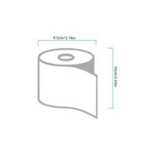 KISS Brand Creatively Printed Toilet Paper Rolls - White - View 2