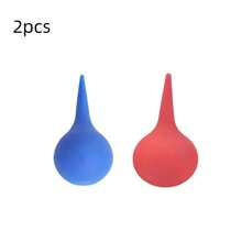 1/2/3/5 件温和耳垢清洁注射器，耳朵清洁冲洗工具，气泵除尘器和耳垢清除器，适合所有肤质，无酒精基本家庭清洁