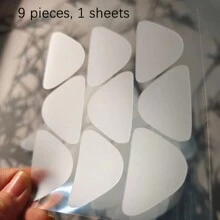 Face & Forehead Wrinkle Patches - Mini Anti Wrinkle Facial Patches To Smooth Eye, Mouth, Forehead Wrinkles - Non-Silicone Face Tape For Fine Wrinkles Between Eyes & Face - White - View 9