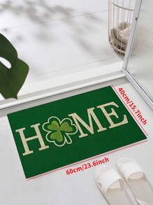 1 szt. "Króliczek astronauta latająca rakieta, Wielkanoc" wycieraczka, mata do wnętrz, dywanik, kreatywna mata do drzwi, mata w stylu przedpokoju, wystrój domu, antypoślizgowa mata podłogowa, akcesoria do sypialni, rekwizyty do zdjęć, wystrój zewnętrzny, dywanik, dywanik, prezent