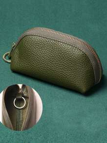 小型汽车钥匙包夹大容量简约韩版可爱钥匙包男女通用女式管家迷你钱包 - 彩色 - 查看 10