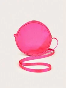 1pc Rose Flower Round Coin Purse, Mini Crossbody Shoulder Bag, Unique Design For - Crossbody Bags - View 4