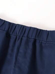 1pc Teen Girl Casual Loose Fit Outdoor Sports Yoga Straight-Leg Striped Pants, Spring/Autumn/Winter