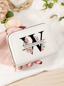 Burgundrote Tasche Charlie Rotwein Roter Umschlag Modische und hochwertige Kartenetui Tasche Leicht zu tragen Münztasche mit mehreren Fächern Reißverschluss Multi-Slot Einfache Kreditkartenfächer Multifunktions Damenbrieftasche Kartentasche Mini Geldbörse Geldbeutel Kartenetui