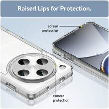 New Luxury Mobile Phone Cases For OPPO Find X8 Pro, Reno12, FS A80, A60, A40M, A40, Reno11 Pro, A3 Pro, A3X, A2, A79, A78, A58, 15 Pro, 14T Pro, 14, 14, 13T, 13, 12T Pro, 12S Ultra, 12S, 12X, 12 Pro, 12 Lite, And Redmi Note 14 Pro, 13 Pro+, A3, A2+, A2, A1+, A1, 14C, 13C, 12C, 12, And Poco C75, C65, C51, C50, C31, F6 Pro, F5, F4, F3 - Clear - View 6