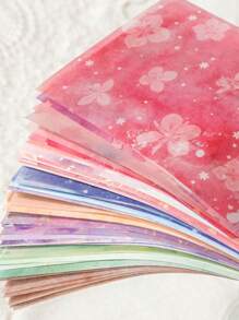 CANDY POETRY 20 张/包渐变色剪贴簿纸、DIY 装饰背景、节日礼物、手工拼贴材料、个性化剪贴簿规划、创意学校用品、学校用品、返校