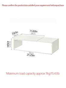 1/2pcs Kitchen Countertop Spice Organizer Desktop Utensil Rack Under Sink Storage Rack Storage Rack Stackable, Aesthetic Room Decor, Space Utilization, Home Decor, Kitchen Accessories, Bathroom Decor, Bedroom Decor, Shoe Rack - White - View 3