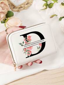 Burgundrote Tasche Charlie Rotwein Roter Umschlag Modische und hochwertige Kartenetui Tasche Leicht zu tragen Münztasche mit mehreren Fächern Reißverschluss Multi-Slot Einfache Kreditkartenfächer Multifunktions Damenbrieftasche Kartentasche Mini Geldbörse Geldbeutel Kartenetui