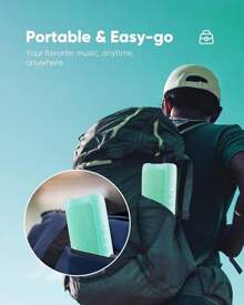 Bluetooth Speaker With HD Sound, Portable Wireless, IPX5 Waterproof, Up To 20H Playtime, TWS Pairing, BT5.3, For Home/Party/Outdoor/Beach, Electronic Gadgets, Birthday Gift (Black) - 1pcs-teal - View 1
