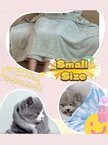 Soft Flannel Cartoon Capybara With Duck Print Throw Blanket - Digital Print Reversible Polyester Flannel, All-Season Cozy Blanket For Home Office Nap, Contemporary Style – Gift For Family And Friends