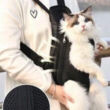 1PC Pet Chest Bag Dog Outing Pet Backpack Mesh Breathable Cat And Dog Universal Dog Bag Pet Bag