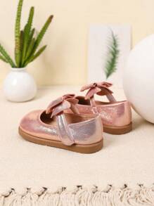 1 Pair Beautiful Butterfly Floral Flat Shoes For Girls, Spring/Summer