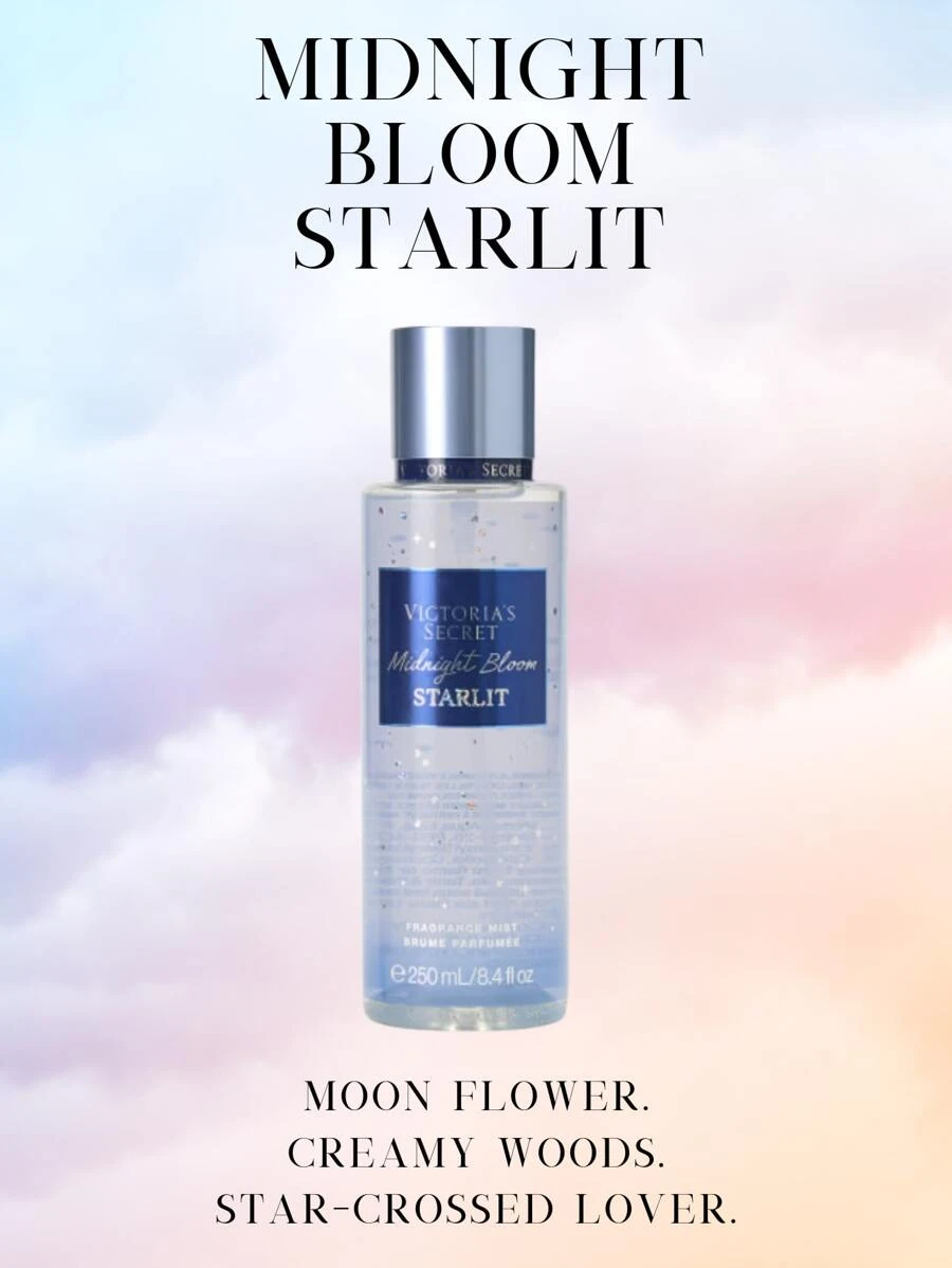 Victoria's Secret Victoria's Secret VS Body Mist Fine Fragrances Pink Perfume Starlit Love Spell - 午夜綻放 - 查看 1