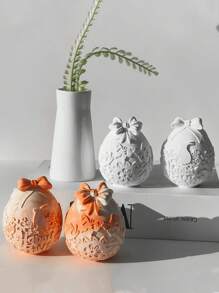 Easter Bunny, Butterfly, Egg Scented Candle Silicone Mold, Handmade DIY Egg Rabbit Soap Plaster Decoration Mold, Silicone For Plaster Casting, Suitable For Romantic Candlelight Dinner, Table Decoration, Room Decor, Gatherings, Birthdays, Weddings, Anniversaries, Mother's Day Gifts Graduation