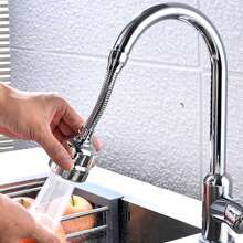 1 pezzo Accessorio regolabile a 3 modalità per rubinetto da cucina, filtro e adattatore per rubinetto del bagno, purificatore d'acqua