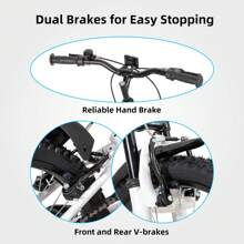 JOYSTAR Contender 20 Pollici Bicicletta da Montagna per Bambini a Sospensione Completa per Ragazzi e Ragazze dai 7 ai 13 anni, MTB Giovanile a Singola Velocità con Doppi Freni a V e Cavalletto (Nero, Blu, Verde e Rosa)