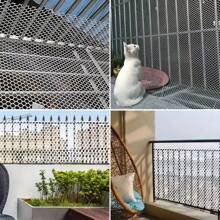 1 Roll Of PE Balcony Net, Suitable For Cats, Dogs, Home Balcony Nets, Reusable Flexible Poultry Fences, Garden Nets, Seed Lawn Fences, Golf Course Protection, Vegetable Protection, Fall Prevention, Easy To Install, Dismantle, Roll Up And Store, Ready To Be Given As A Gift At Any Time