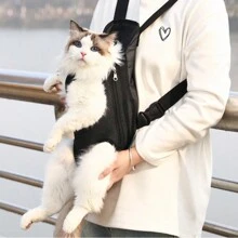 1PC Pet Chest Bag Dog Outing Pet Backpack Mesh Breathable Cat And Dog Universal Dog Bag Pet Bag