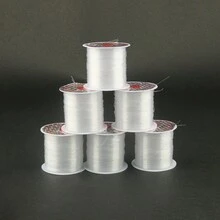 1 件装 0.2-0.6 毫米串珠鱼线透明无弹力尼龙串珠线适用于珠宝制作项链用品 - 線 - 查看 13