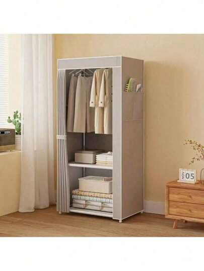 Guarda Roupa Dobrável Roupeiro Portátil ,Organizador Portátil Multiuso Roupeiro Cabideiro