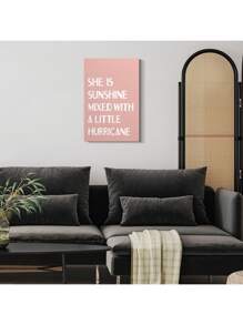 1Pc Framed Valentine Is Day Theme Canvas Poster, Passionate Valentine Is Day Theme Wall Art Canvas Paintings, Ideal Gift For Bedroom Living Room Corridor, Wall Art, Wall Decor, Winter Decor, Room Decoration, Dates, Sweethearts, Love At First Sight, Personalized Romantic, Heart