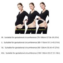 1pc Prenatal Support Abdominal Support Belt For Pregnant Women, Seasonal Breathable Abdominal Compression Belt, Fully Elastic Waist Belt, Adjustable Belt