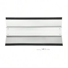 kangten Threshold Ramp With Non-Slip Surface, Door Threshold Ramp Max 300kg/661.39 Lbs, Aluminium Alloy - Black and Silver - View 10