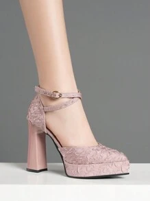 女士镂空高跟鞋，超高跟，粉色、杏色、白色、黑色、红色、银色、金色可选，时尚百搭