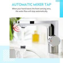 CREA  Sensor Basin Mixer Tap Touchless Tap For Batoom Automatic Basin Tap Faucet Batoom Sensor Come - Chrome(infraredSensor)1 - View 3