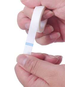 嫁接睫毛胶带，8片装无纺布睫毛嫁接胶带，粘性睫毛胶带，睫毛嫁接工具，适用于睫毛嫁接、化妆、价格实惠、房间装饰、梳妆台、旅行、卧室、化妆配件、价格实惠、圣诞礼物、化妆品、化妆工具、便宜货、礼物、女士礼物、圣诞礼物 - 白色 - 查看 3