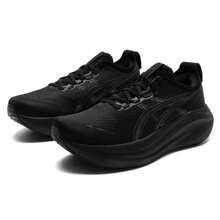 Asics Giày thể thao nam GEL-NIMBUS 27, giày tập luyện thể dục thoáng khí, giày chạy bộ. - Đen/Xám - Xem 3