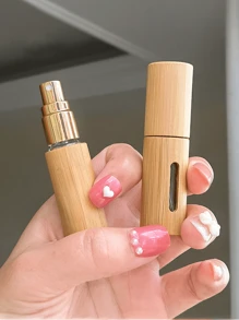 1 个 5ml 和 1 个 8ml 竹壳香水雾化瓶、迷你可再填充喷雾瓶、3ml 玻璃样品瓶