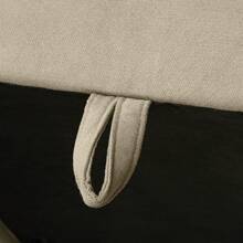 HOMCOM Convertible Modular Sectional Sofa With Storage, Tufted 3 Seater Sofa Set, L Shaped Sofa Couch With Ottoman, Wood Frame For Living Room, Light Brown - Brown - View 8