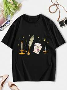 Dark Academia Letter Writing Aesthetic For Women's Women T-Women's Shirt