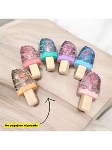 Gloss Para Labios En Forma de Paleta, maquillaje mayoreo - Multicolor - Ver 2