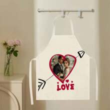 1 pièce Tablier de chef personnalisé avec photo pour hommes et femmes. Tablier de chef de cuisine personnalisé avec image drôle. Tablier de cuisine imperméable personnalisé avec photo, logo, nom. Parfait cadeau pour maman