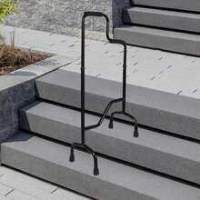 Elderly Stair Lift Assist Devices Step Helper Stair Climbing Assist Cane - Black - View 2