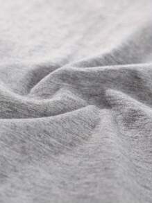 Oversized Style For Women, Sarcasm It's Now I Hug Shirt, Funny Humor Sarcasm Graphic T Shirt, Loose Type Shirt For Women, Perfect For Holiday Parties Or Gift Giving, Soft And Comfortable - 灰色 - 查看 5