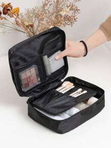 大容量旅行化妆包，洗漱包，化妆品收纳包，美容工具收纳盒，轻便洗漱化妆包，轻便化妆品收纳包，便携式折叠化妆品化妆收纳盒