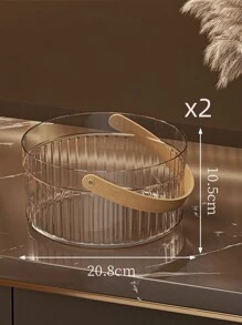 1个8.2英寸/5英寸大号透明亚克力冰桶,家用苏打水桶,啤酒葡萄酒冷藏桶,野餐饮料,易于清洁。在餐饮行业,冰桶可用于冷藏葡萄酒、香槟和其他酒精饮料,使其保持适宜的饮用温度并提升口感。适用于户外、露营,也可作为父亲的礼物。 - 彩色 - 查看 16