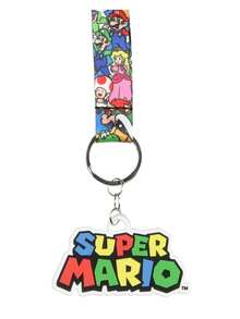 Super Mario Bros Wrist Strap Lanyard For Keys Keychain Wallet OSFM - 彩色 - 查看 2