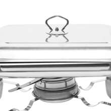 6L Stainless Steel Baking Pan Food Warmer Heating Container - Bạc - Xem 6