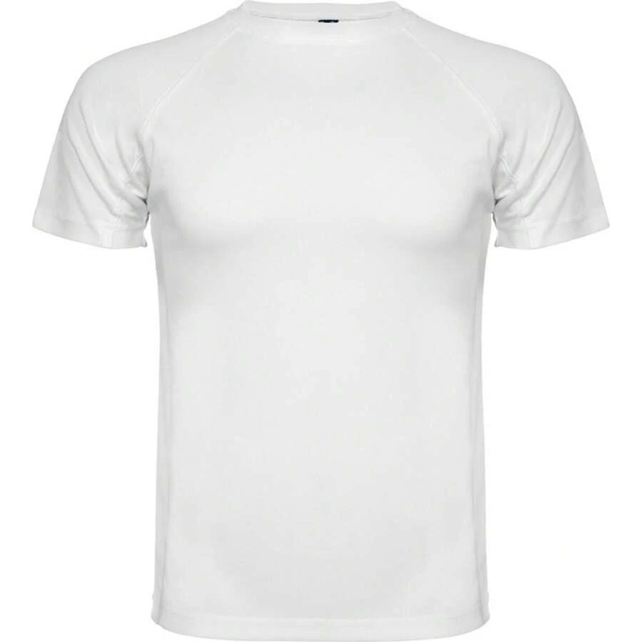 Roly Childrens/Kids Montecarlo Sports TShirt (White) - 150gsm 100% Polyester