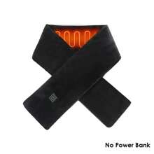 USB Powered Heated Scarf, Unisex, Multi-Function Electric Neck Warmer, 3 Temperature Settings - Multicolor - View 16