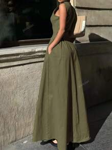 New Fashionable Casual Versatile Sleeveless Women Dress, Spring/Summer