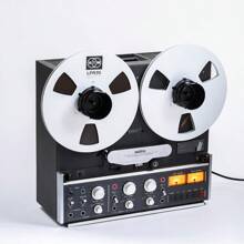 RTM Long Play Recording LPR 35 ¼ Inch - Reel To Reel Magnetic Tape For Audio Recording - 1100m Metal Reel - 10.5 Inch 265cm Diameter - Brown1 - View 5