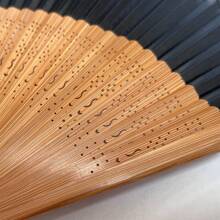 1 Stück faltbarer Fächer, chinesisch-japanischer Damengabe-Dekor, elegante Fächer, Qualitätsholz, für Zuhause, Tanzpartys, Hochzeit, 8 Farben