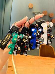 1 buc/2 buc/4 buc breloc mecanic cu ursuleț, Șnur pentru chei, Breloc pentru brățară, Breloc bărbătesc, Accesorii pentru breloc, Breloc cool, Breloc auto, Pentru chei auto, Telefoane mobile, Camere foto, Portofele, Carduri de identitate, Carduri pentru insignă, Brelocuri cu brățară, Pentru ținute casual zilnice, Cadouri de petrecere, Cadouri de ziua de naștere, Cadouri de feedback și Cadouri pentru familie și prieteni sunt toate alegeri foarte bune Accesorii auto Breloc pentru geantă Școală Drăguț Goth Y2K.