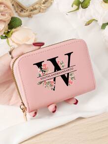 Burgundrote Tasche Charlie Rotwein Roter Umschlag Modische und hochwertige Kartenetui Tasche Leicht zu tragen Münztasche mit mehreren Fächern Reißverschluss Multi-Slot Einfache Kreditkartenfächer Multifunktions Damenbrieftasche Kartentasche Mini Geldbörse Geldbeutel Kartenetui