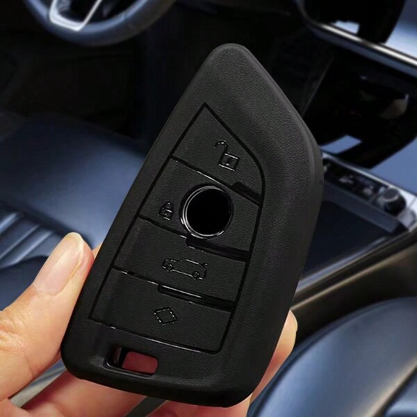 New Smart Key Case Suit For BMW Car 1 Series 3 Series 5 Series 6 Series 7 Series X1 X2 X3 X4 X5 X6 X7 F10 F15 F16 F20 F30 F18 F25 M3 M4 E34, For BMW 525 530 535 325 330 335 730 735 740 750, 3 Buttons 4 Buttons